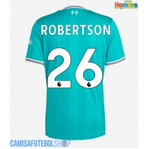 Camisa de time de futebol Liverpool Andrew Robertson #26 Replicas 3º Equipamento 2025-26 Manga Curta
